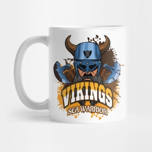 Valhalla Viking Norse Warrior Mug